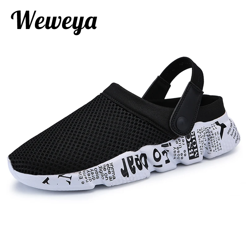 Мужские сандалии Weweya летние шлепанцы уличная пляжная повседневная обувь дешевые