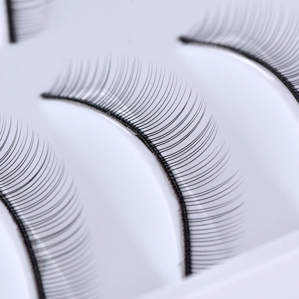 Eyemix Профессиональные 10 пар тренировочные ресницы для индивидуального наращивания ресниц Обучающие накладные ресницы