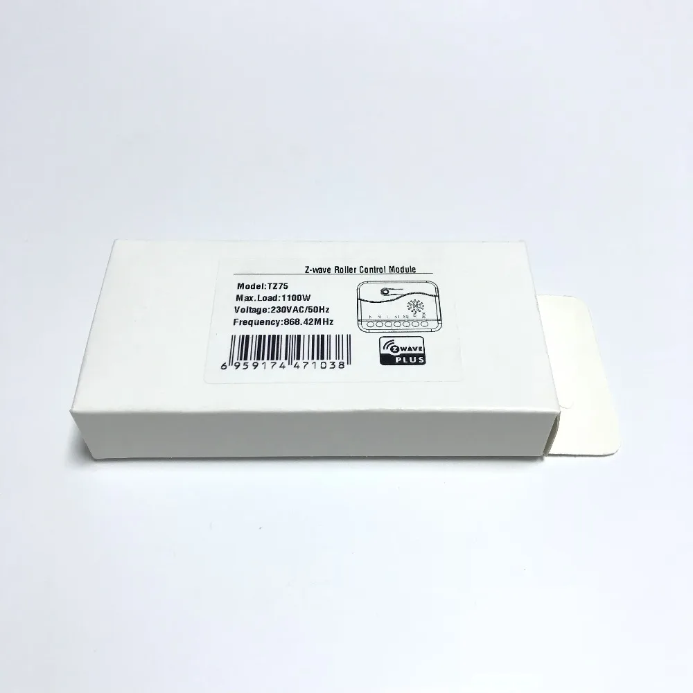 Z wave plus умный дом TZ75 модуль управления роликовым затвором переключатель 100 240 В