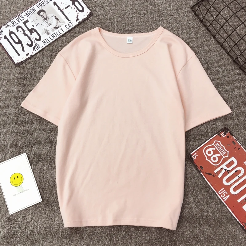 Чистый красный цвет Хлопок Винтаж футболка летние топы Нью Йорк camicia donna Плющ Парк