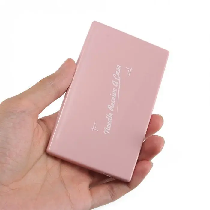 Portable Needle Storage Case Plastic Sewing Pins Organizer Magnetic Container PAK55