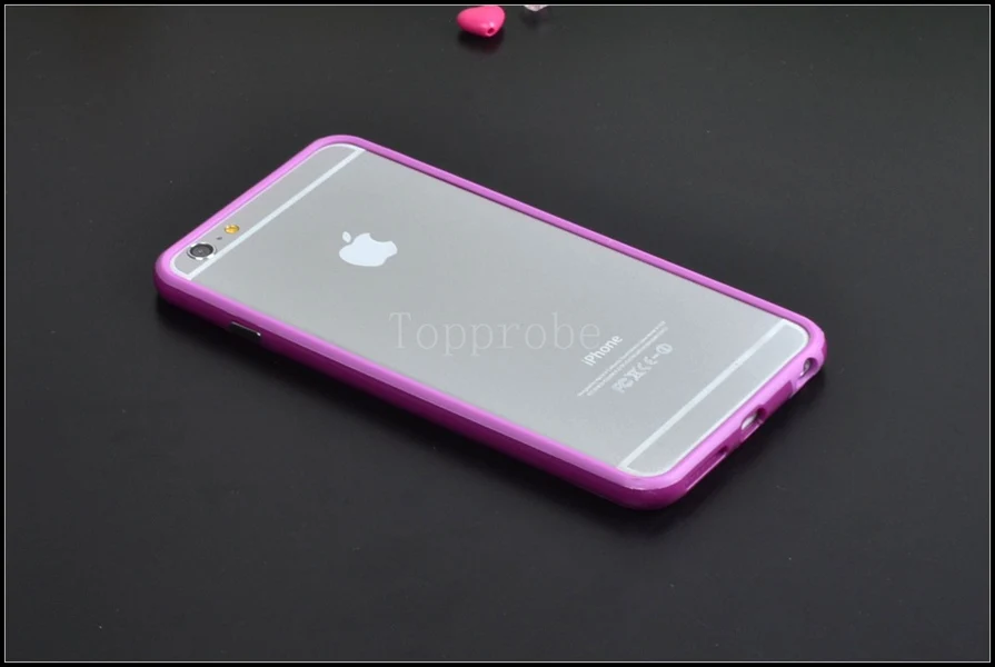 Двойной гибридный проданный цветной каркас ТПУ защитный бампер для Iphone 6 Plus 6s Plus 5," мягкий силиконовый бампер чехол 10-цвет s