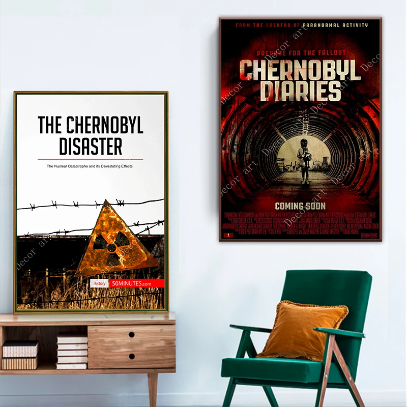 Чернобыльская беда 2019 фильм холст картины Винтаж крафт плакаты покрытые
