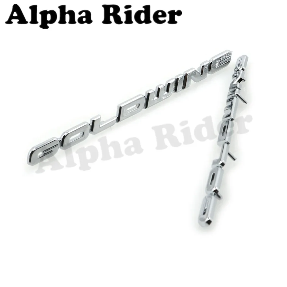 Хромированная передняя ударная крышка амортизатора мотоцикла Золотое крыло