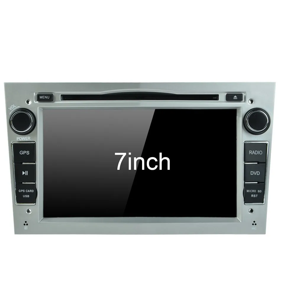Android бортового компьютера ПК автомобиля радио 2din автомобильный DVD gps плеер для OPEL Vauxhall OPEL Antara Corsa D 2006 2007 2008 2009 2010 2011 - Цвет: Silver with Canbus