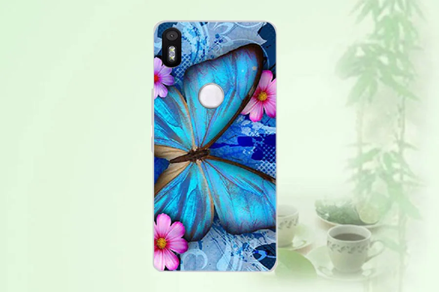 Новый чехол с рисунком льва собака Кот Цветы и Эйфелевой башни Дизайн для BQ Aquaris X /