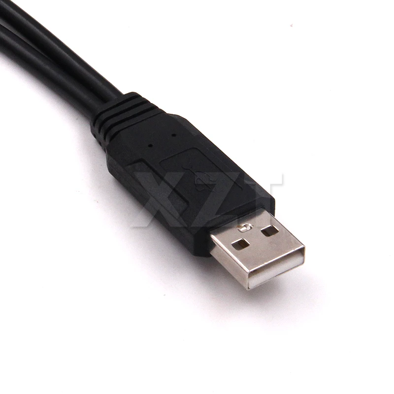 Высокое качество 1 шт. Y-образный USB 2 0 штекер на двойной женский концентратор