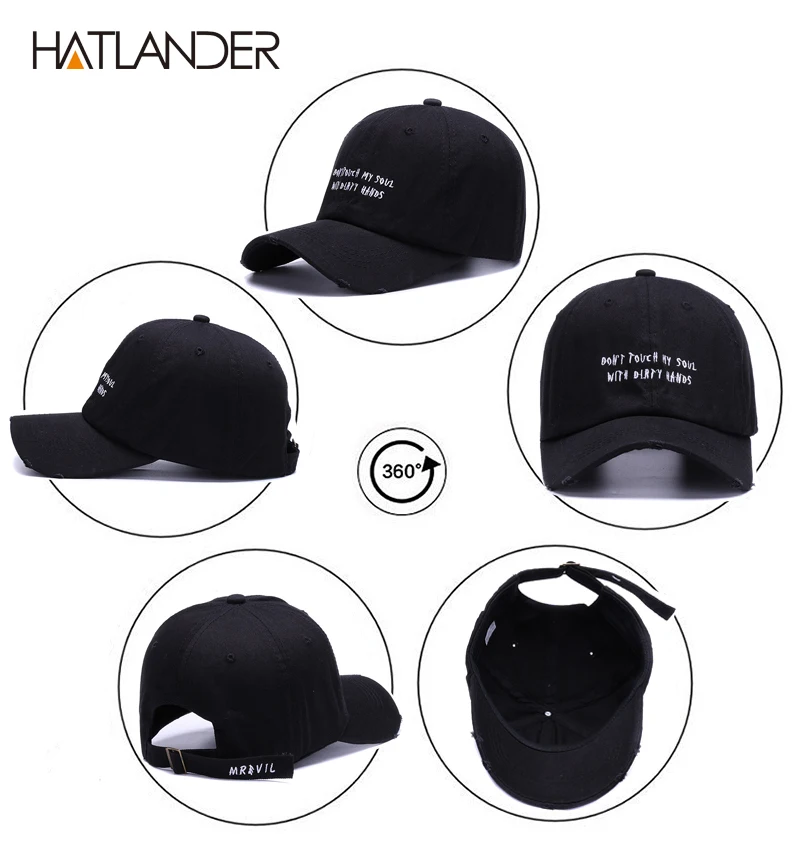 HATLANDER, высокое качество, унисекс, бейсболки, мужские, snapback, хип-хоп, шапка, уличная, Спортивная, шапка с надписью, Ретро стиль, хлопок, папа, шляпа