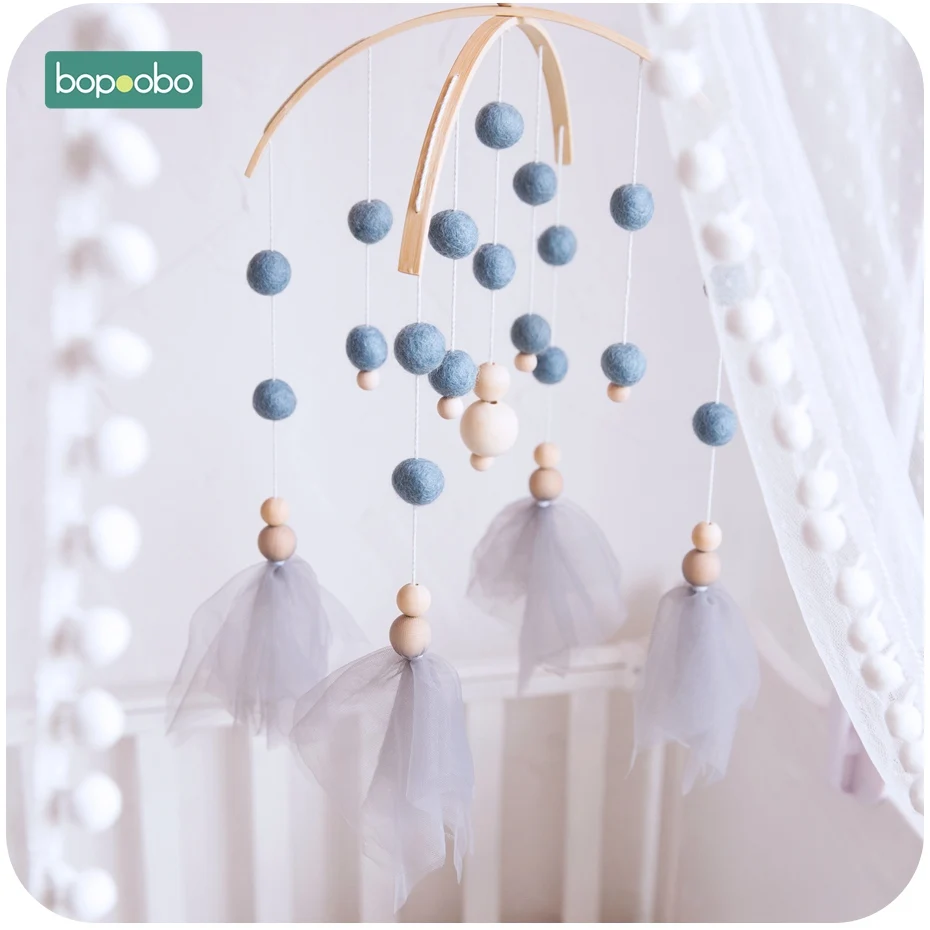 

Детские переносные погремушки деревянные бусины колокол игрушки для детской комнаты кровать подвесной Декор палатка Декор реквизит для фо...