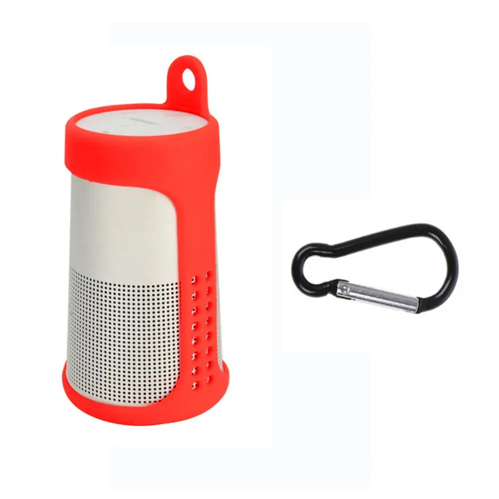 Red Силиконовый чехол; защитный чехол для Bose SoundLink Revolve - Цвет: Red
