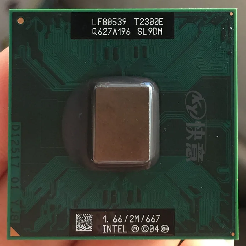 Процессор Intel Core Duo T2300E 2 м (кэш/1 66 ГГц/667/двухъядерный)|Процессоры| |
