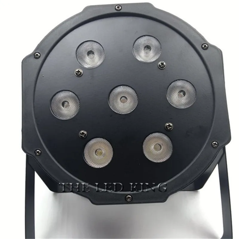 Par Светильник 7 светодиодный RGBW 4 в 1 100 Вт RGBWA UV 6 сценический светильник ing DMX 512