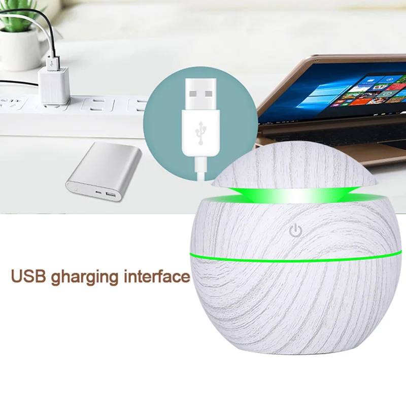 USB аромадиффузор для эфирных масел ультразвуковой увлажнитель очиститель