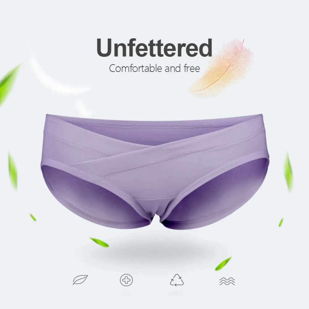 Горячая Распродажа хлопковые трусики для беременных женское нижнее белье низкая