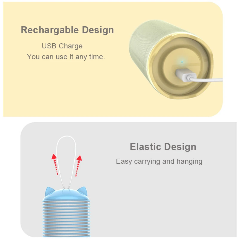 Портативная бигуди для волос с зарядкой от USB электрический нагревательный