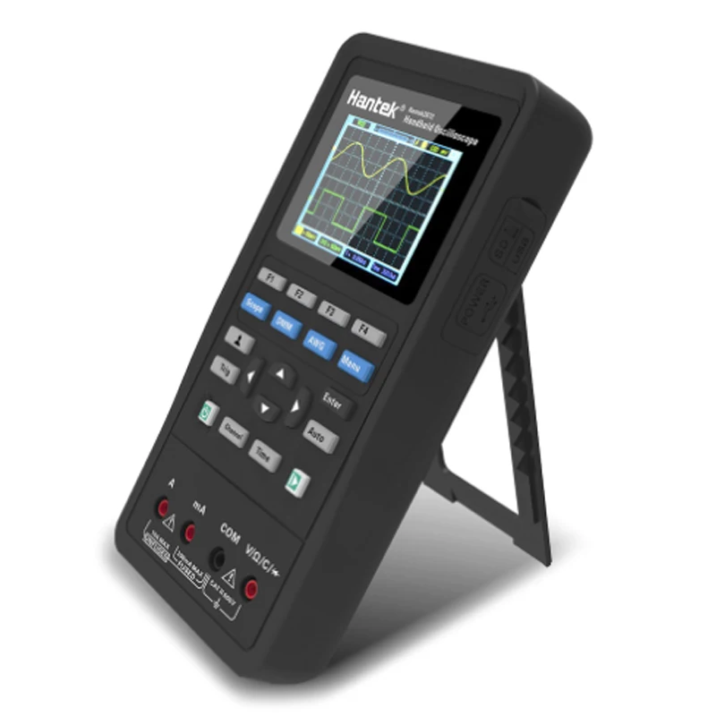 Hantek 2D72 3 в 1 цифровой осциллограф + генератор сигналов мультиметр портативный USB 2