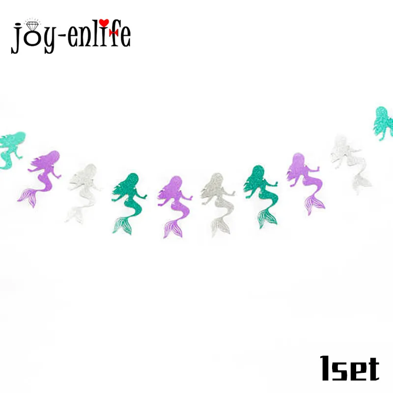 JOY ENLIFE русалка украшения для тематических вечеринок плакат с русалкой шляпы