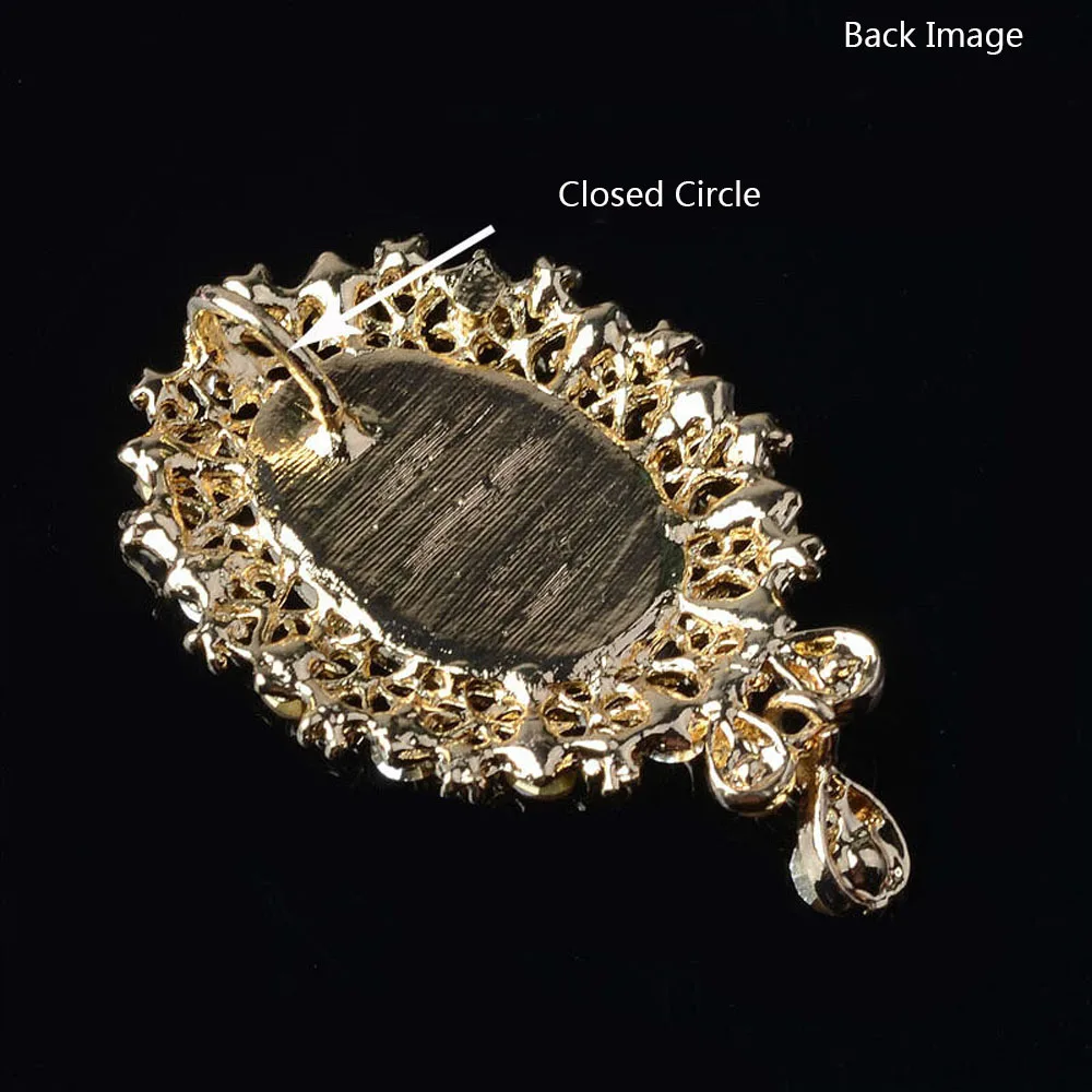 

2pcs/lot Diamond Studded Beauty Head Buckles Rhinestones Buttons Badge Brooch Pin Women DIY Aceessories for Bag Shoes Clothing