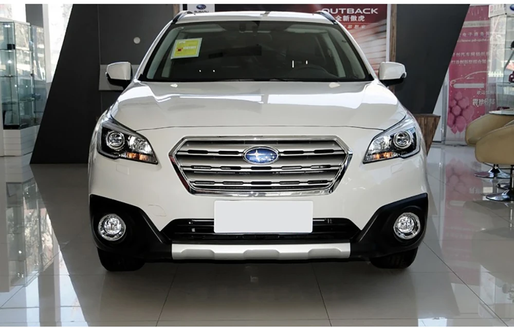 Для Subaru Outback до Передний Задний бампер противоскользящая защитная пластина абс пластиковый бампер накладка автомобильные аксессуары 1 шт