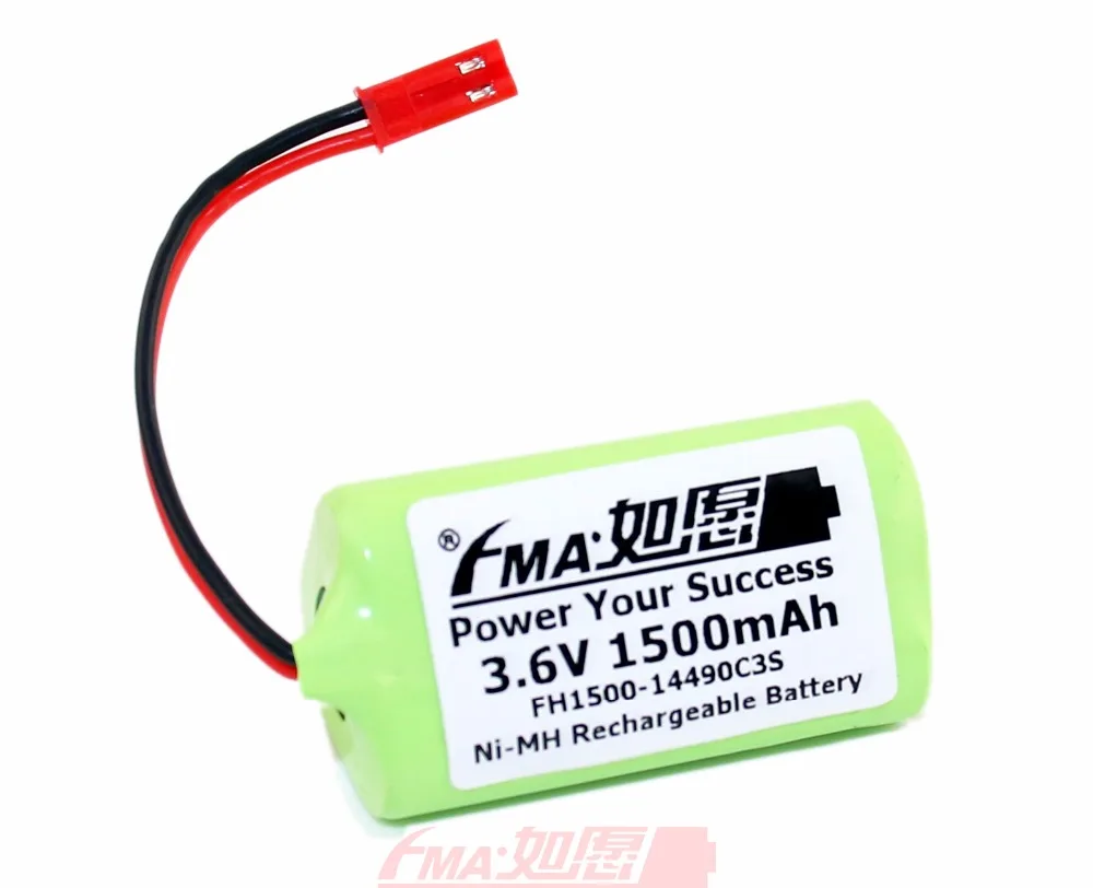 Ni-MH 3 6 V 1500mAh батарея для фонарика модель игрушки LED свет ЕВРО PRO Shark V1705 14490C3ST |