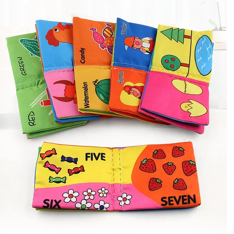 Очень мягкие тканевые книги для детей звук шелеста развивающая игрушка более 3