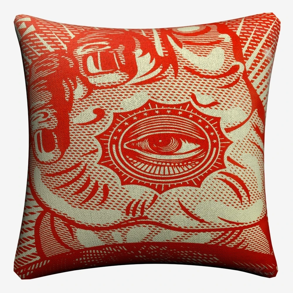 

Shepard Fairey Classic Quote Decorative Cotton Linen Cushion Cover 45x45cm For Sofa Chair Pillowcase Home Decor Almofada