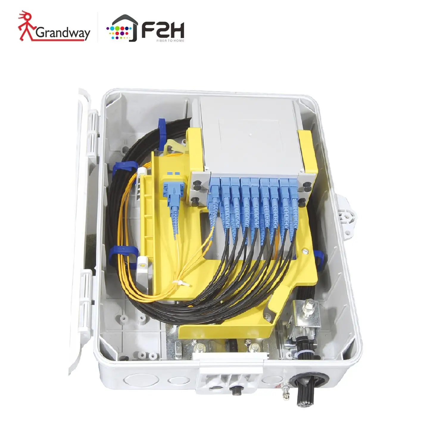 [Grandway ODN] FTTH 16-жильный внутренний и наружный волоконно-оптический сплиттер Box FTB