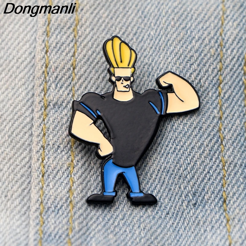 

P3839 Dongmanli Fashion Cool Metal Enamel Brooches and Pins Collection Lapel Pin Backpack Badge Collar Jewelry