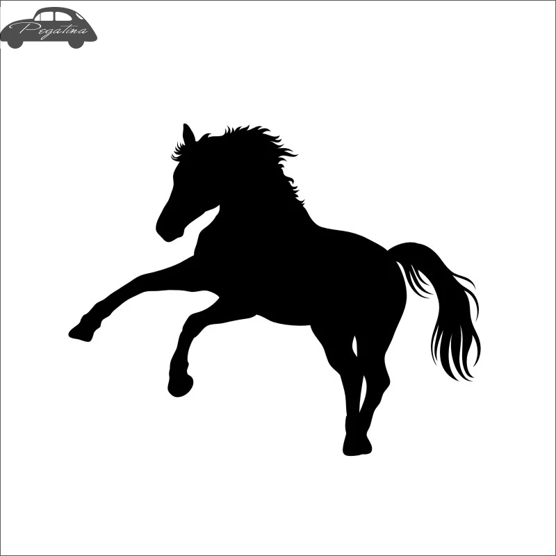 Верховая езда Гонки Наклейка автомобиля наклейка с ковбоем Horserace плакат