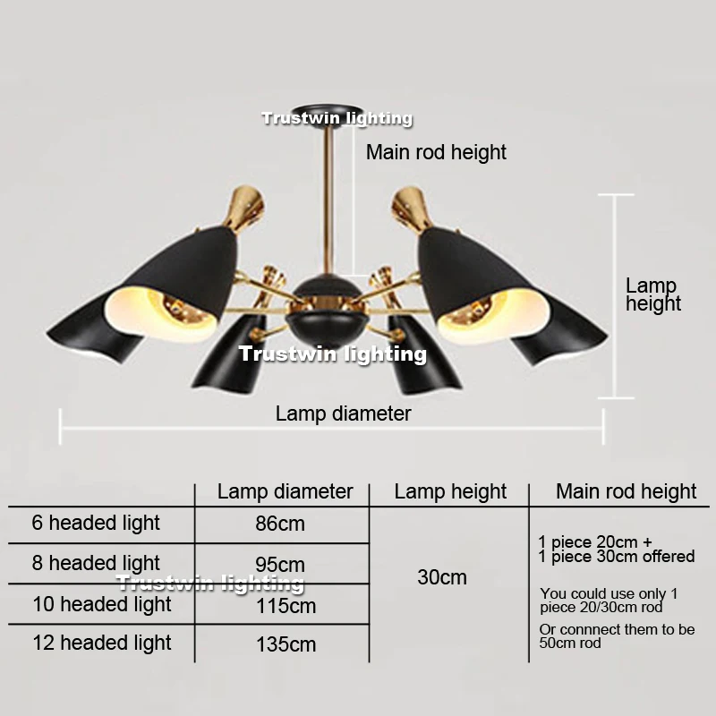 Подвесной светильник светодиодный золотой черный|pendant lights|dining room pendant lightslamp light |