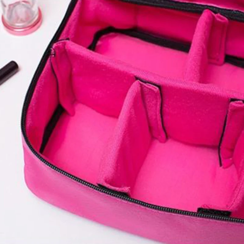 Профессиональный макияж сумки несессер коробка Уход за ногтями УФ гель Tech