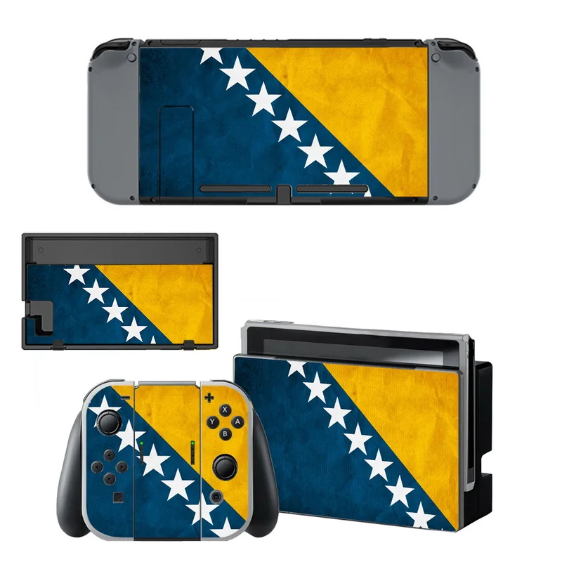 Простой стиль пятиконечная звезда наклейку кожи для Nintend переключатель НС