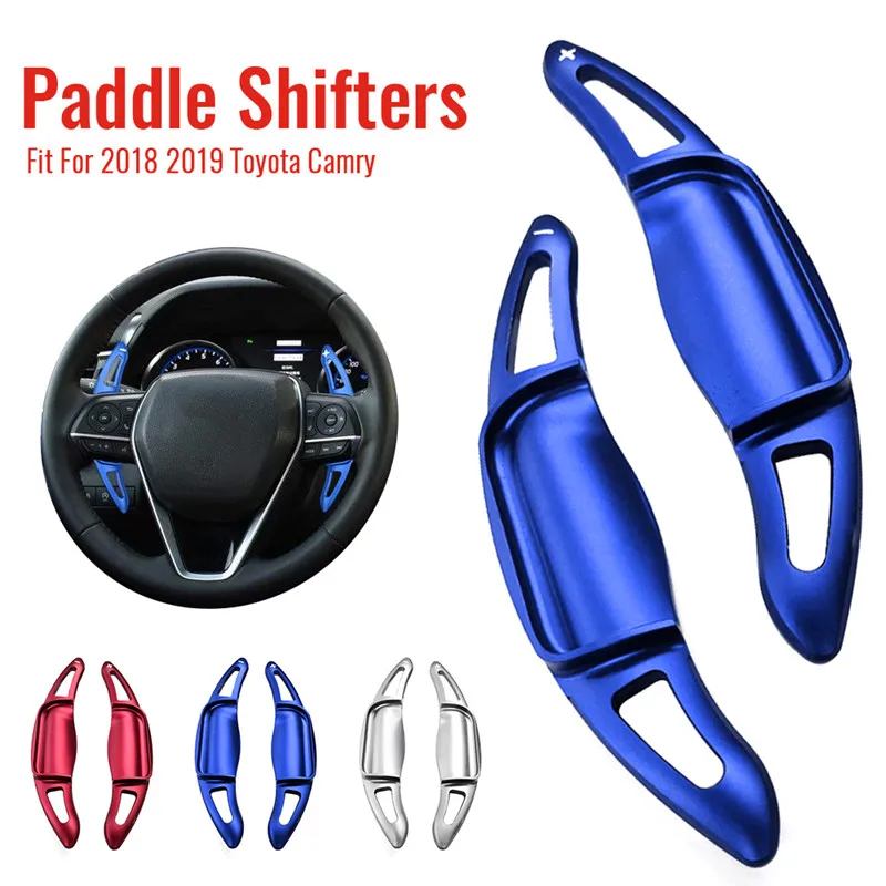 2 шт. Paddle Shifter расширительные крышки алюминиевый руль подходит для Toyota Camry/Mercedes