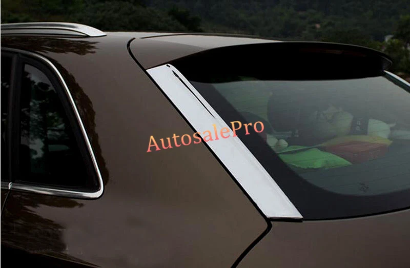 ABS хромированный задний спойлер для окна боковая крышка порога отделка 2 шт Audi Q3