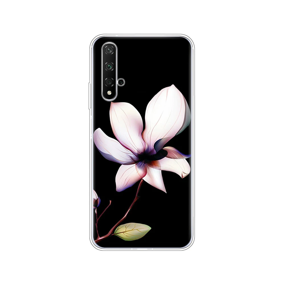 80067 Чехол для Honor 20, силиконовый чехол на заднюю панель, чехол для телефона Huawei Honor 20 Pro Lite Honor20, YAL-L21, YAL-L41, роскошный мультяшный рисунок - Цвет: 80067
