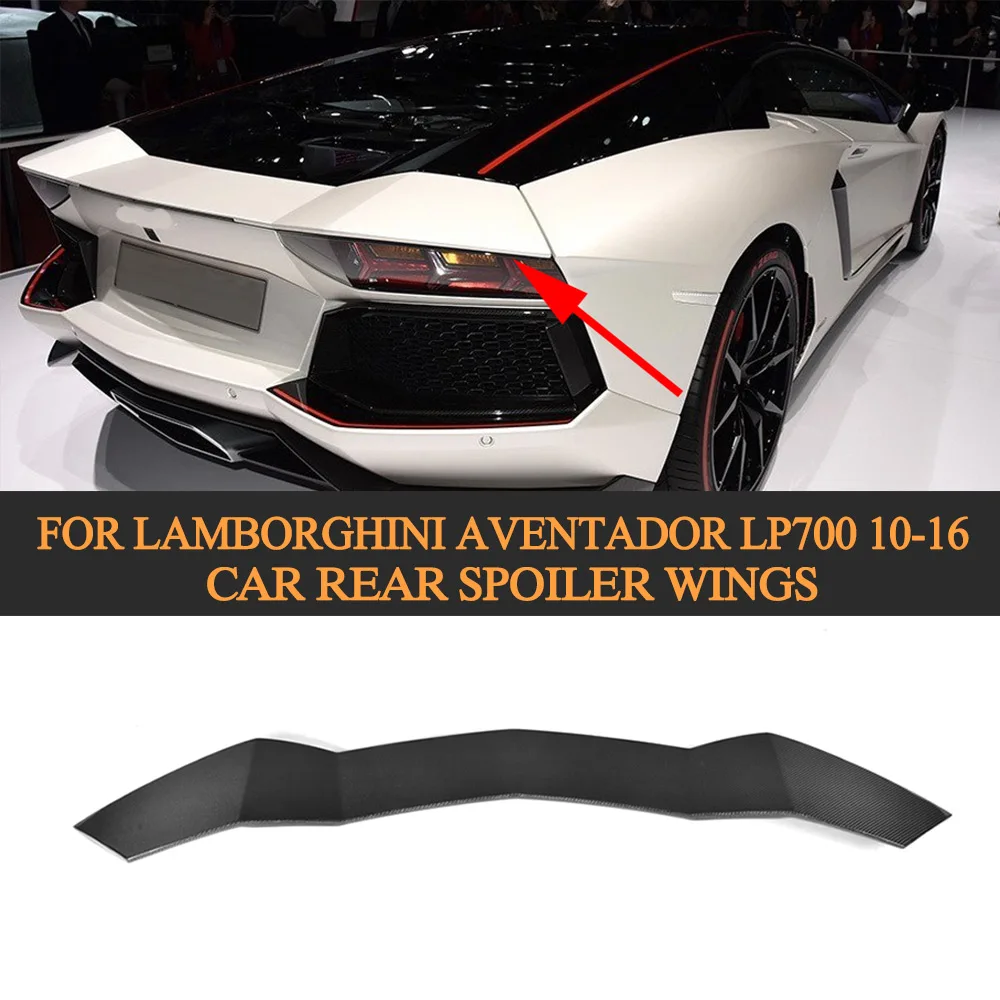 

Задний спойлер из углеродного волокна для автомобиля Lamborghini Aventador LP700 LP700-4 Roadster Pirelli 10-16