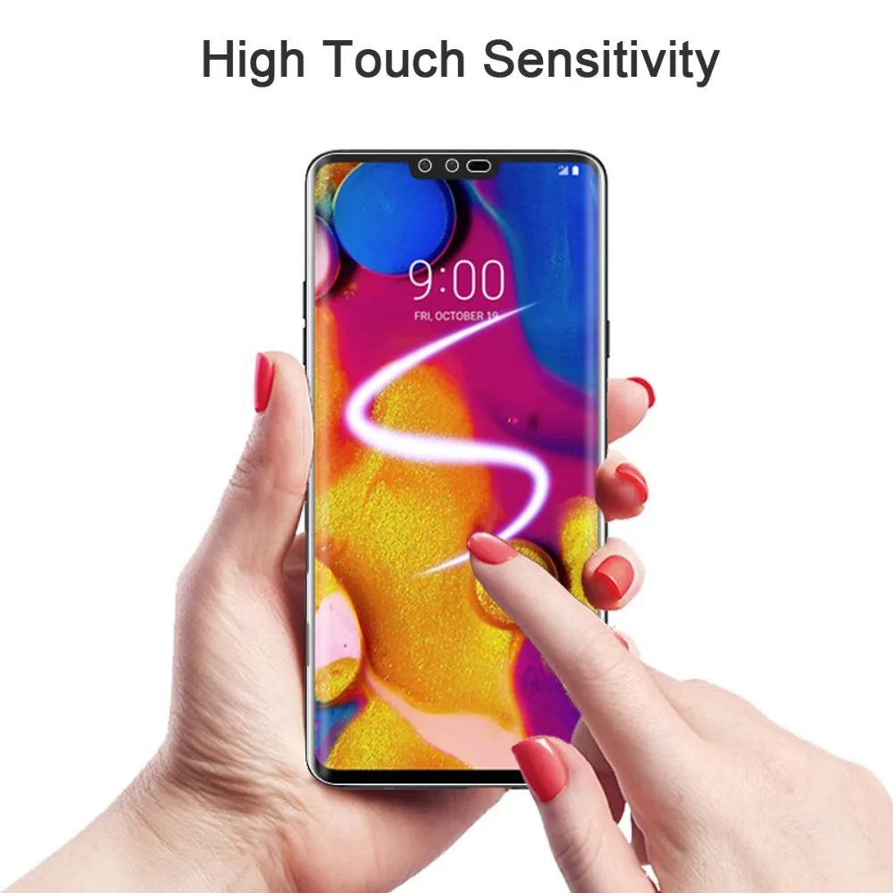 9D мягкая нано Гидрогелевая пленка из ТПУ для LG V50 V30 V20 G7 G8 ThinQ G5 6 K10 2018 защитная на