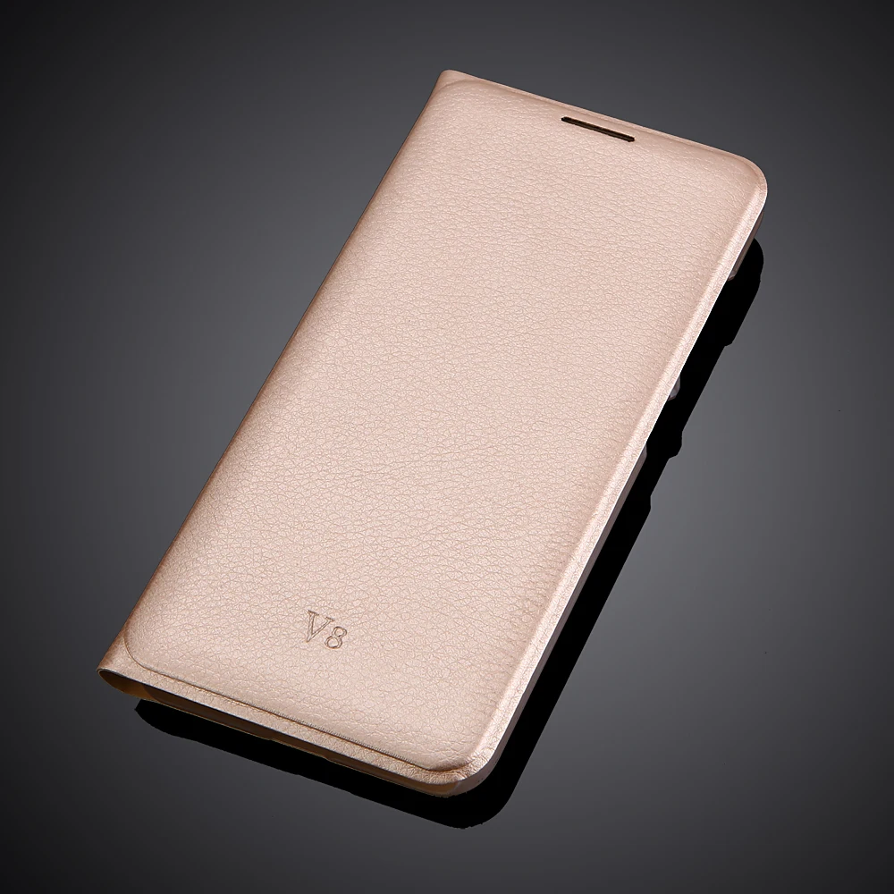 V8 Mobile Phone Luxury PU Leather flip cases cover with card slot holder for ZTE Blade 5.2 inch | Мобильные телефоны и