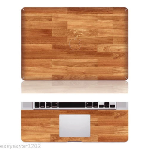 Виниловая наклейка A1342 с деревянной текстурой для ноутбука Apple Macbook Pro Air Mac 11 13 15 16