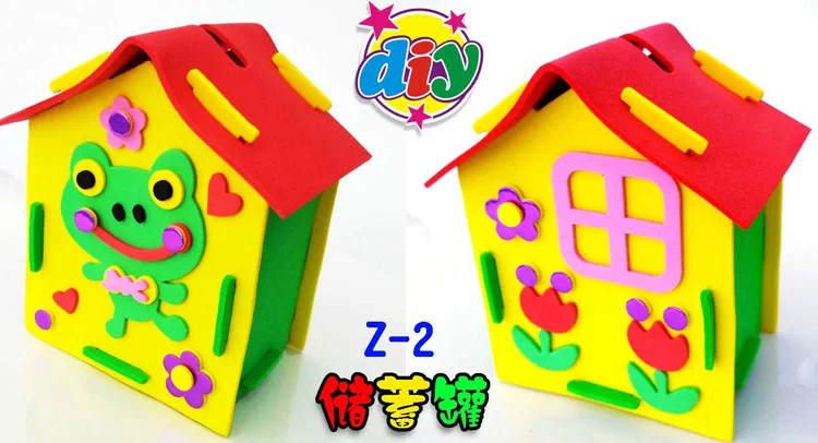 5 шт. Детские 3D пазлы копилки из ЭВА|toy truck for sale|box toytoy packaging box |