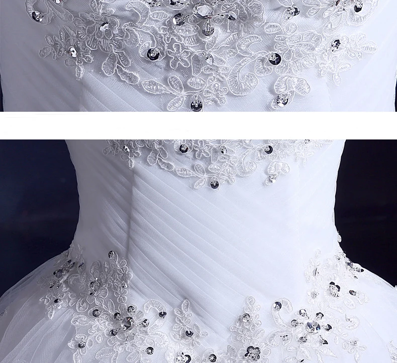 Женское свадебное платье белое красное бальное с кристаллами|vestido de noiva|de noivagown