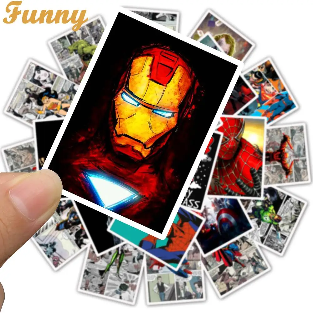 25 шт. наклейка супергероев из фильма Marvel/Дэдпул для скейтборда, мотоцикла, багажа, модные наклейки, DIY стикер s