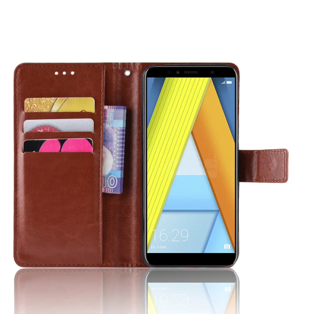 huawei Honor 7A Pro чехол aum L29 5.7 дюйма Ретро магнитный бумажник книги кожаный откидной