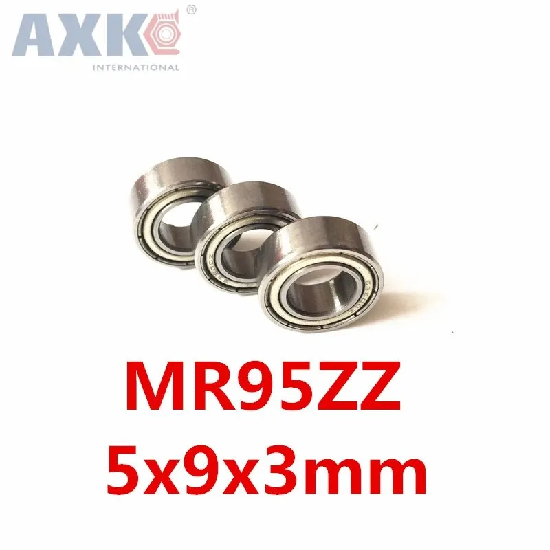 Axk Бесплатная доставка 10 шт. Mr95zz Abec-5 5x9x3 мм Глубокие шаровые подшипники Mr95/L-950 Zz |