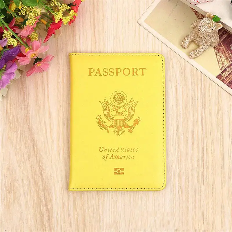 USA Travel Passport Cover Protector Case Business Protective Holder Wallet Document Orgainzer for American | Багаж и сумки