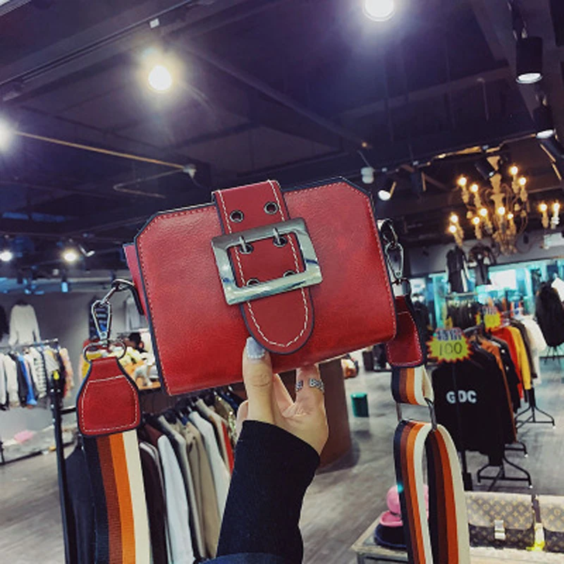 Новинка 2019 года женские модные сумки на плечо однотонные Сумки из искусственной