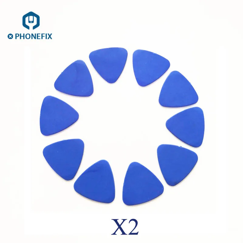 20 pieces PHONEFIX, 10 шт., тонкие пластиковые медиаторы для гитары, треугольные инструменты для открывания мобильного телефона, набор инструментов для открывания, ручные инструменты - Цвет: 20 pieces