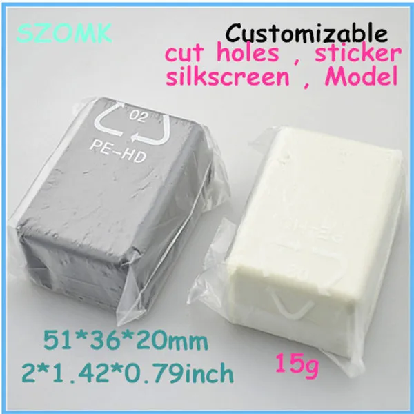 abs plastic electronics enclosure (20 pcs) 51*36*20mm szomk small control box electronic project case | Обустройство дома