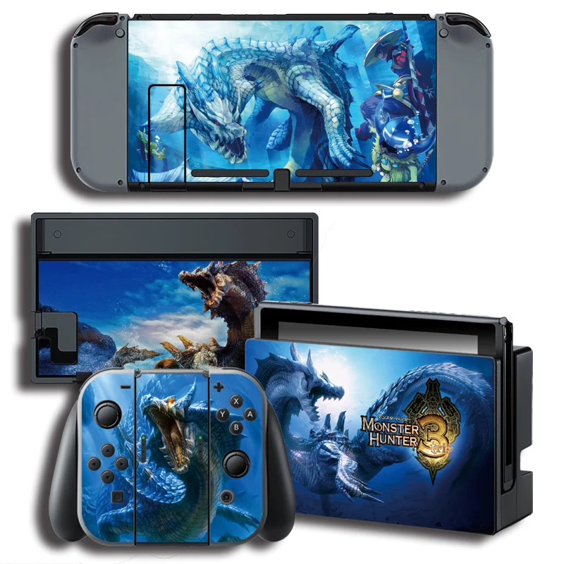 The Legend of Monste r Hunter X Виниловая наклейка на кожу для Nintendo Switch Защитная крышка игровой