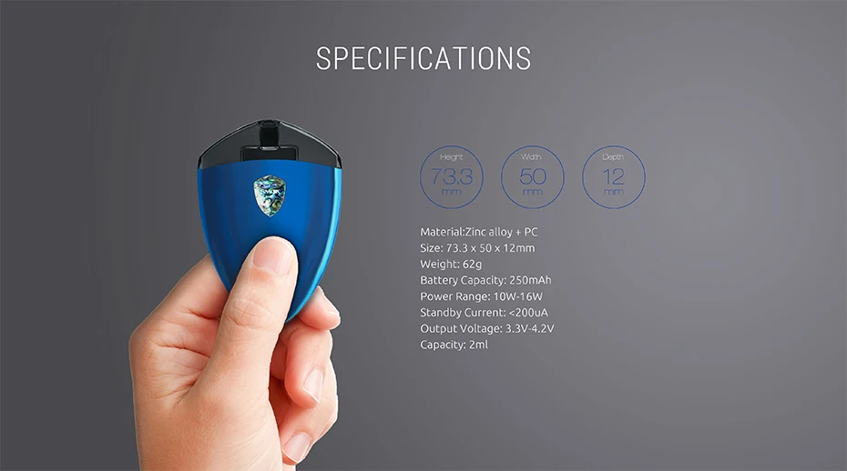Vape SMOK Rolo значок оригинальный стартер комплект Электронная сигарета батарея